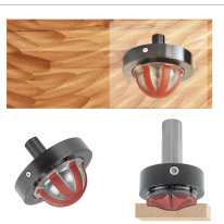 Ferramenta para lixar ranhuras ornamentais