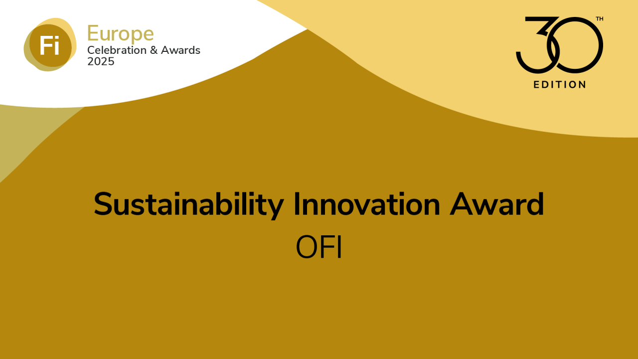 Sustainability Innovation Award, OFI