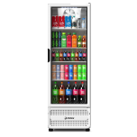 Refrigerador VRS13 Porta de Vidro Full White 393L