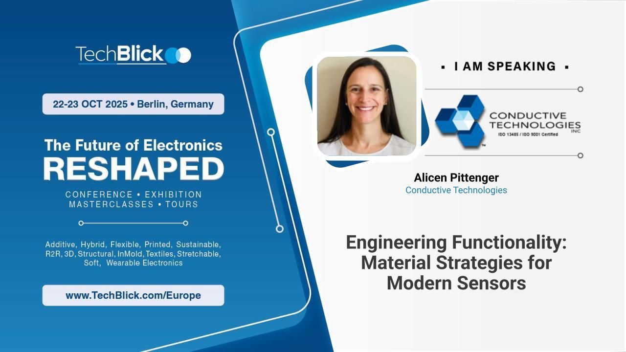 Conductive Technologies - Engineering Functionality: Material Strategies for Modern Sensors