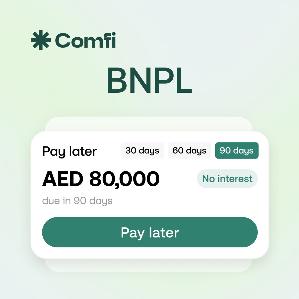 Buy Now Pay Later (BNPL)