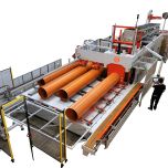 Equipamentos para Pós Extrusão para Tubos.