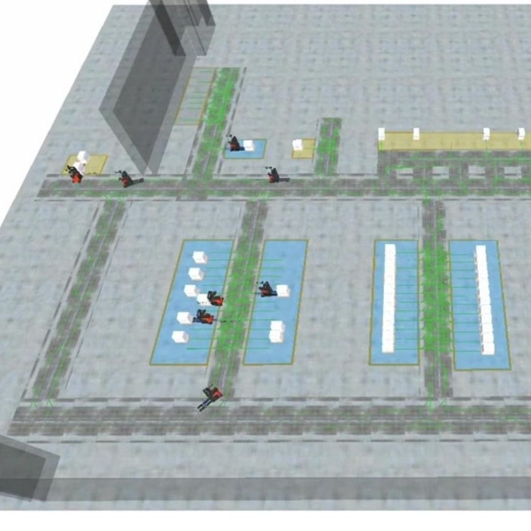 Driving innovation: how our digital twin initiative with NVIDIA and SoftServe enhances material handling