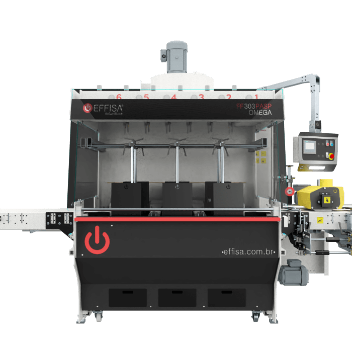 Pintura Automática Spray De Perfis Omega