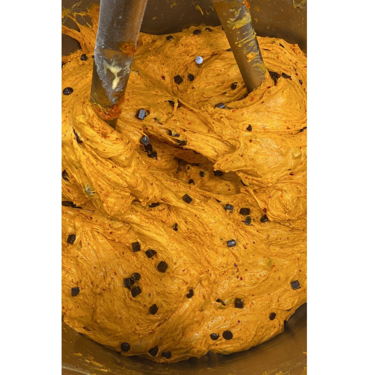 Panettone alla nduja ( livasi' ) e cioccolato fondente