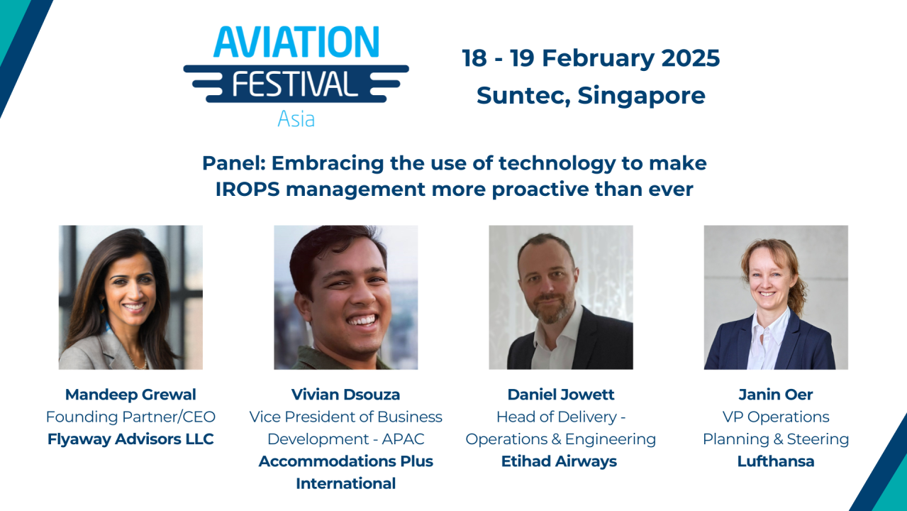 Panel: Embracing the use of technology to make IROPs management more proactive than ever