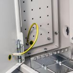 Wall enclosures for vertical installations from 3 to 6 RU