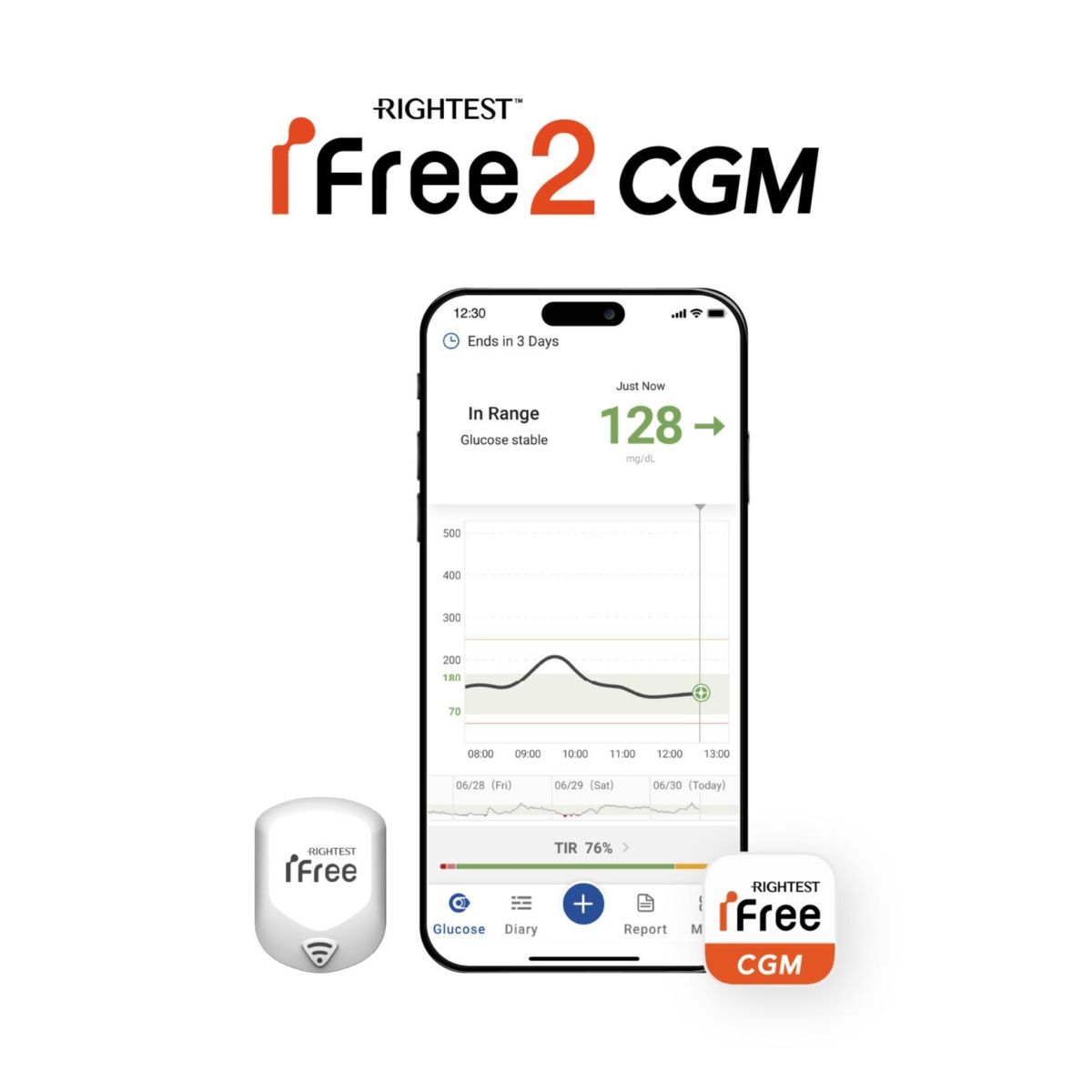 RIGHTEST iFree2 CGM