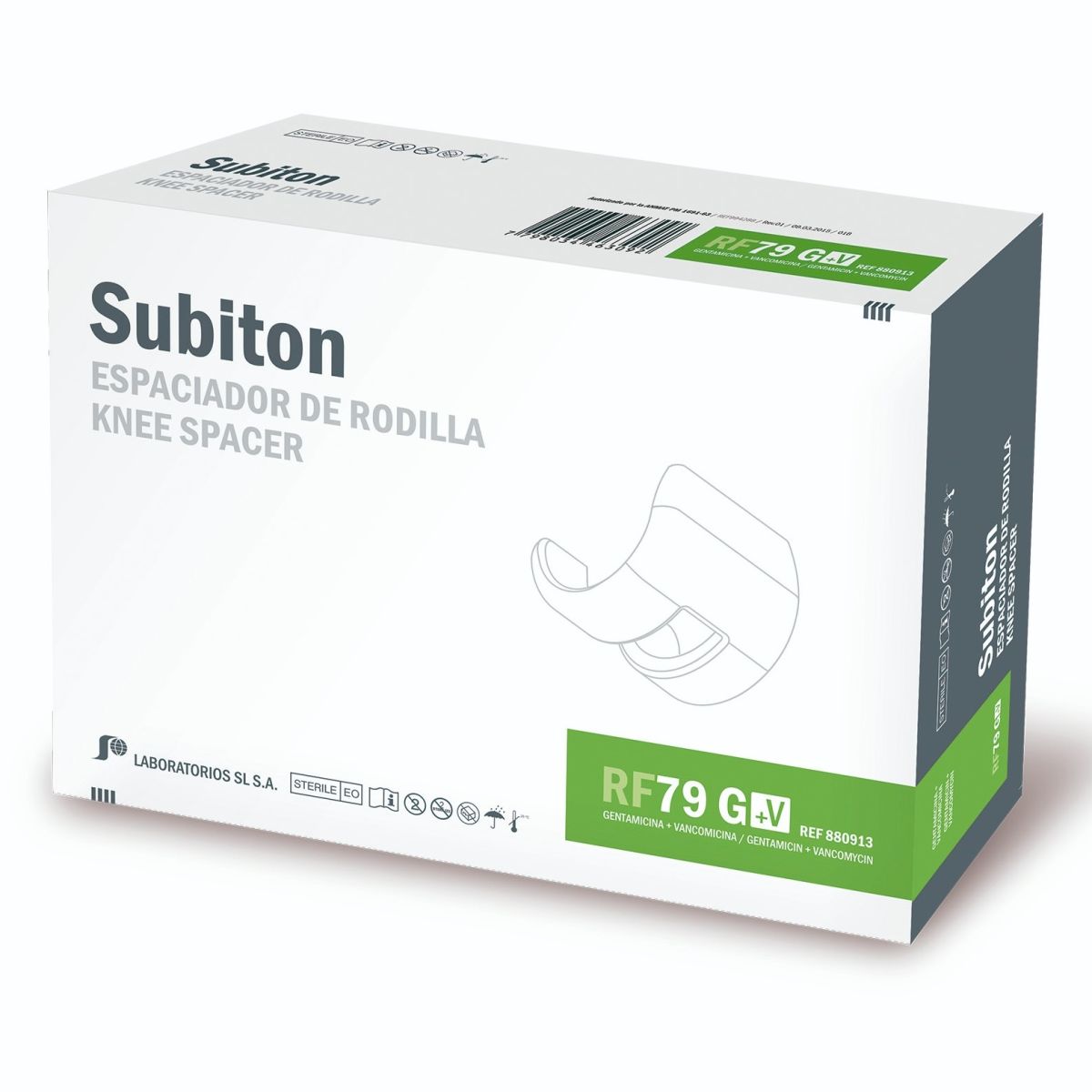 Subiton knee spacer