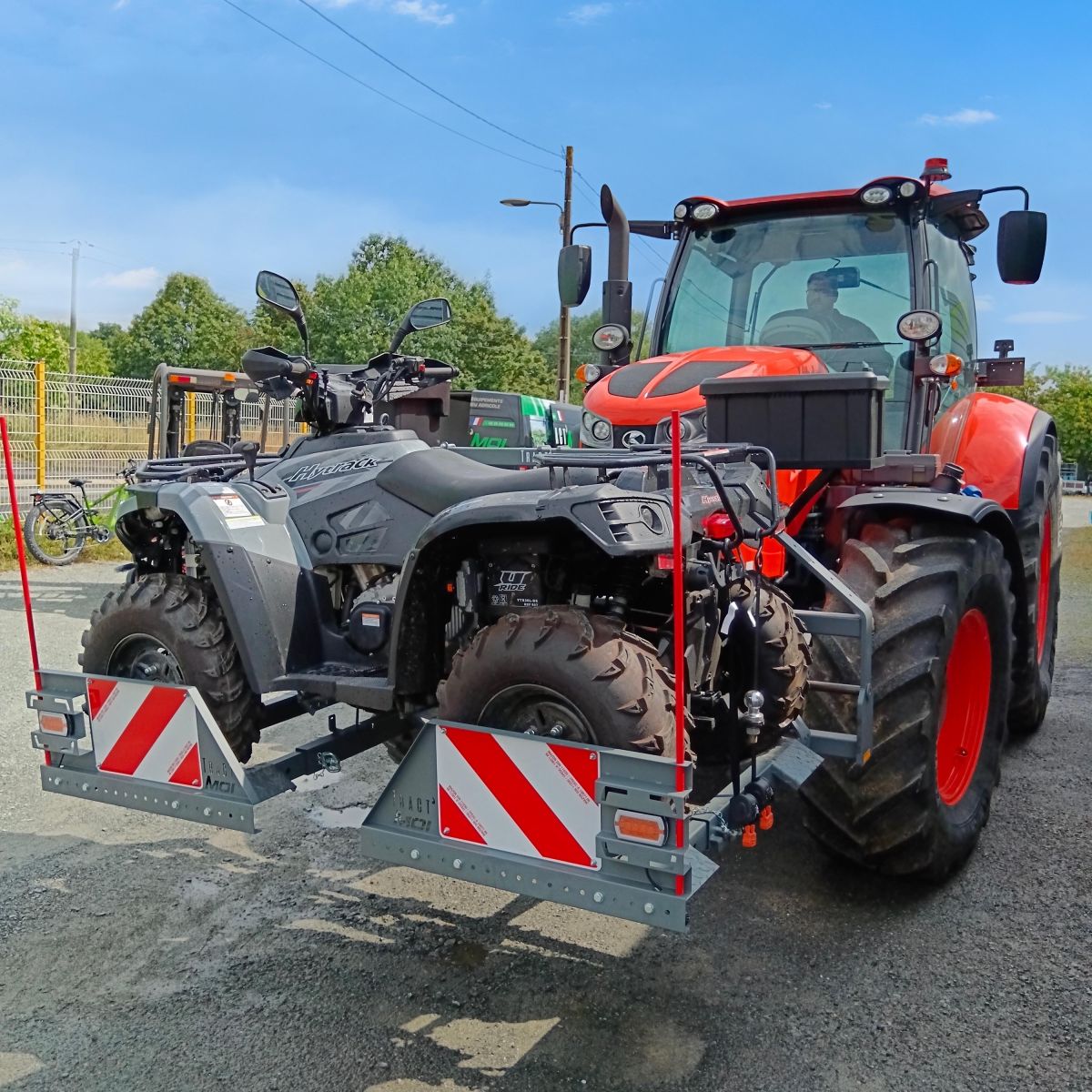 PORTE-QUAD - innovant, pratique et rabattable