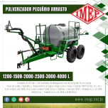 Pulverizador Pecuário IMEP IPEC 1200-4000 litros Arrasto