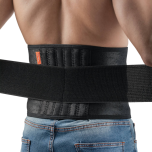 CINTA LOMBAR COM HASTES DE AÇO FLEXÍVEIS