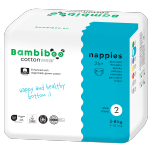Bambiboo COTTONWEAR disposable nappies with organic cotton