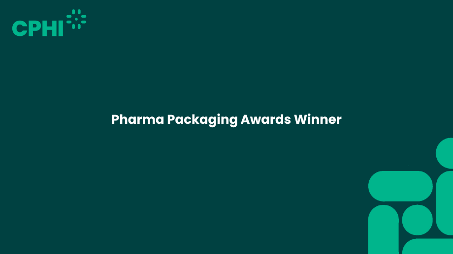 CANCELLED - Pharma Awards Winner - Drug Delivery and Device