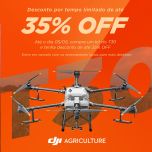 Promoção DJI Agras T30 com desconto de 35%