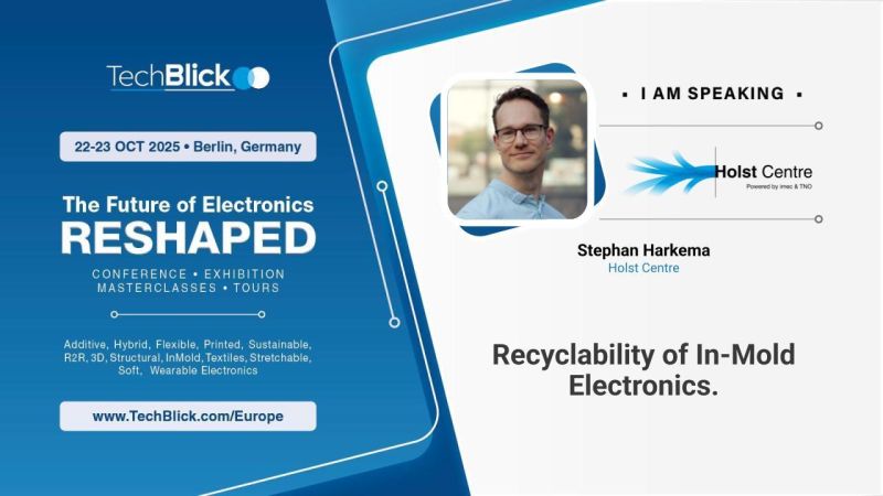 Holst Centre - Recyclability of In-Mold Electronics