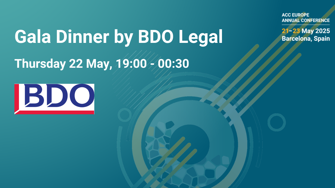 Gala Dinner Sponsored by BDO Legal