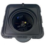 Regard Abrigel 400 Branchement 1 électrovanne 1'' PEHD32