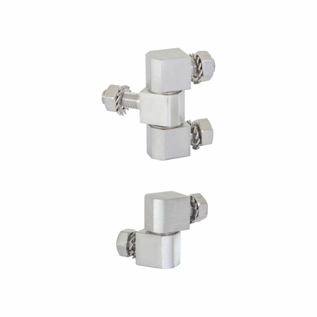 Dobradiça Externa em Inox 316 com Abertura de 120°/180°