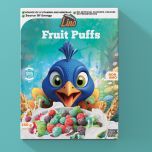 Fruit puffs / Bouffées de fruits