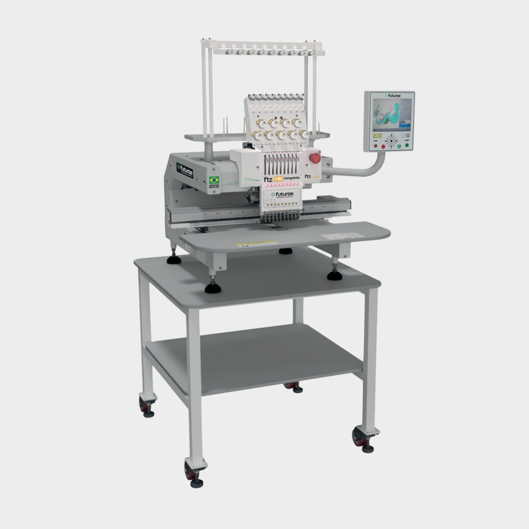 MB Compacta - Máquina de Bordado Industrial - 1 Cabeça - 9 Agulhas