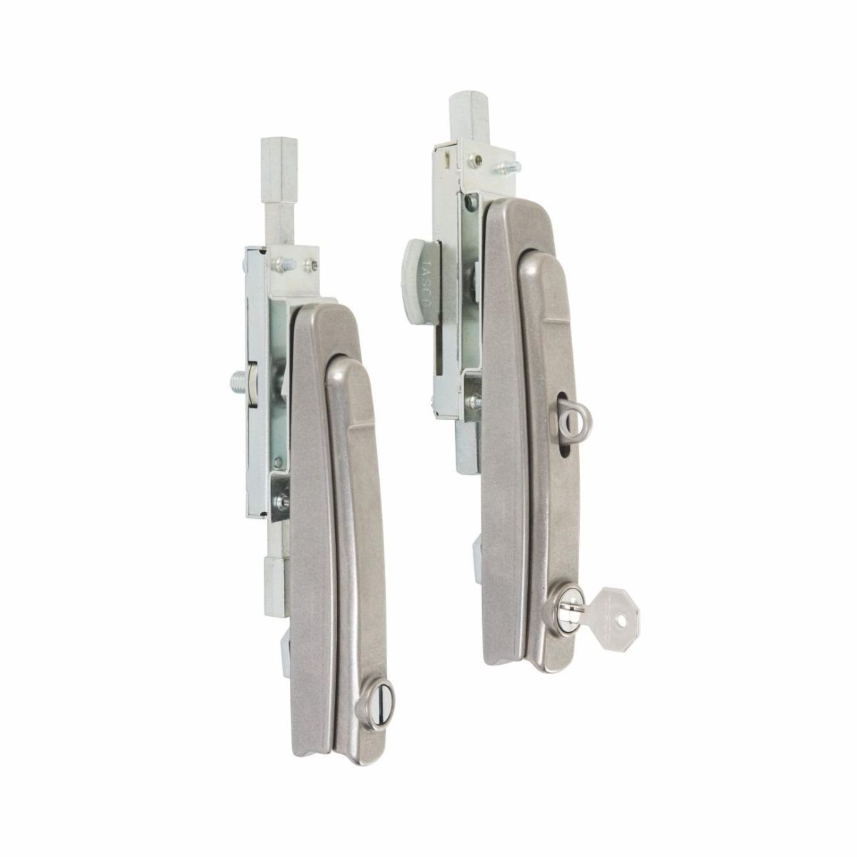 Fecho Escamoteável em Inox 304 Cremona e Trava p/ Cadeado - Linha Ecoflex