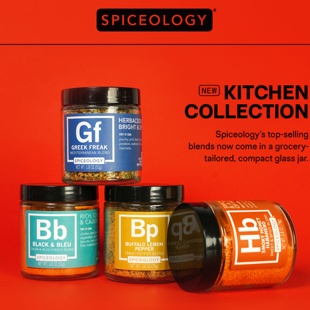 Spiceology Kitchen Collection - Expo West 2025 Release