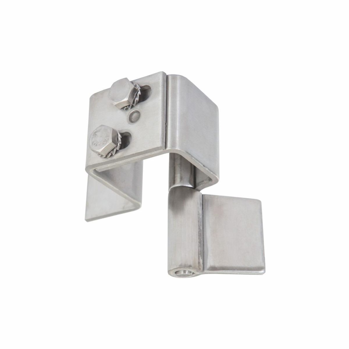 Dobradiça Interna em Inox com Abertura de 90°