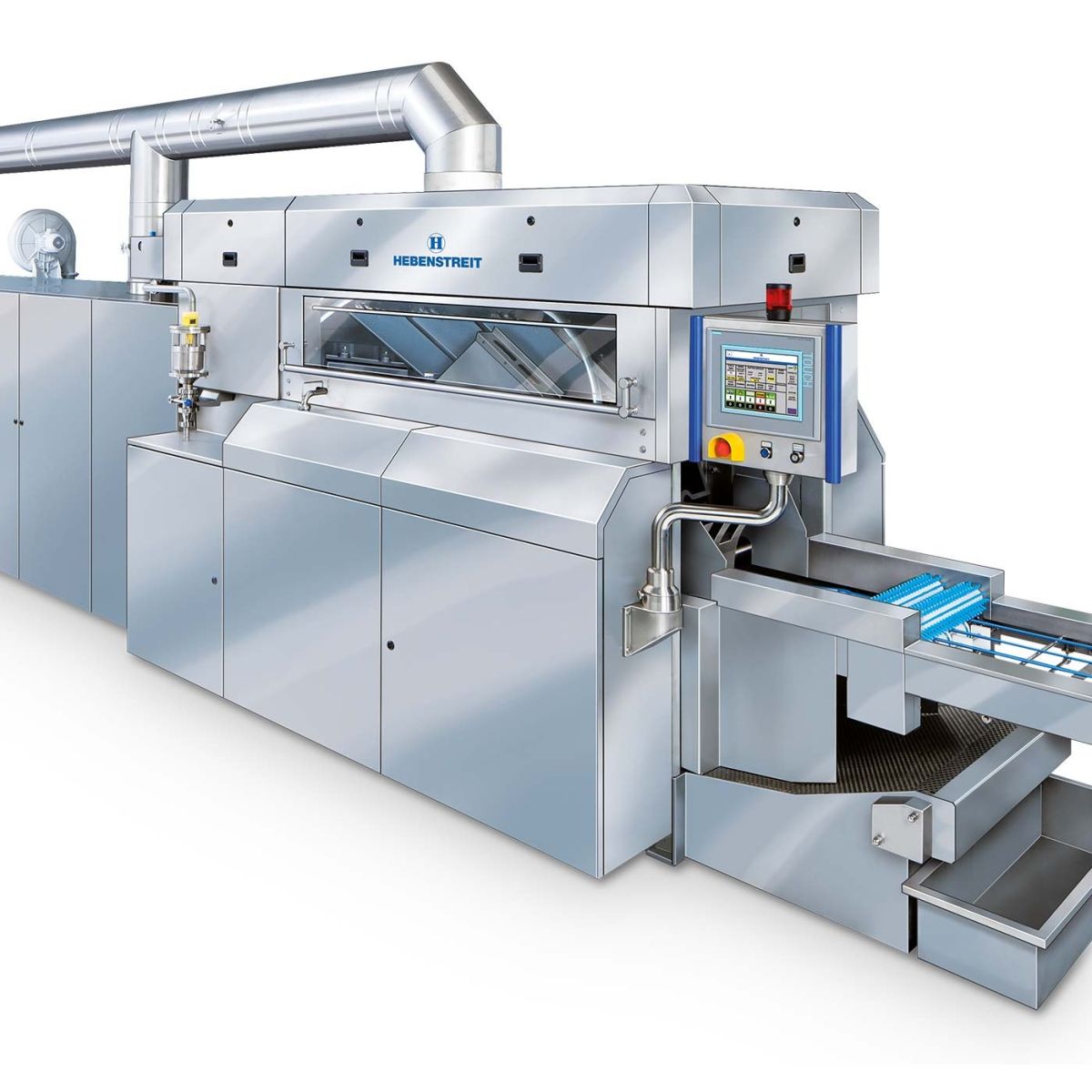 Linha de fabricação de wafer plano e oco.