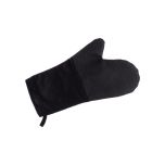 Luva Silicone e Algodão Preto 35Cm Weck