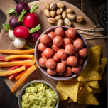 Charcuteries cuites (knacks, balls, cervelas...)