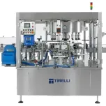 Linha Tirelli de máquinas e monoblocos para envase de produtos de higiene pessoal, perfumes, produtos de limpeza, produtos químicos