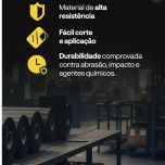 Válvulas de Esfera e Lençol de Borracha