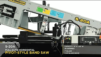 S-20A - Automatic Horizontal Pivot Band Saw