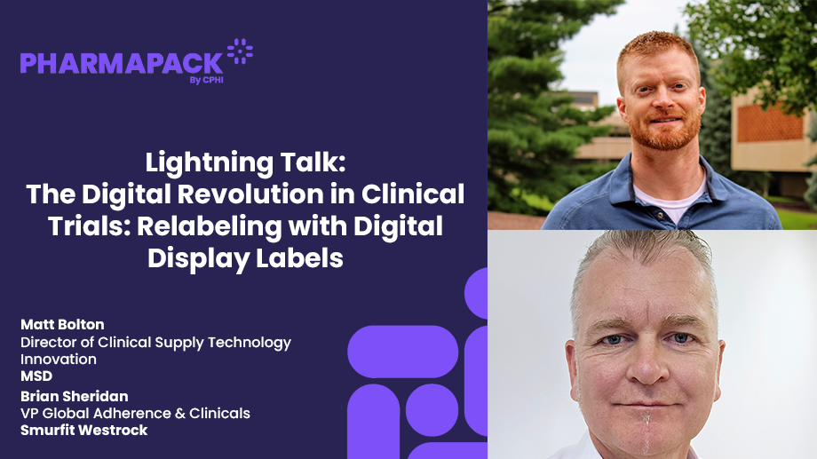 Lightning Talk: The Digital Revolution in Clinical Trials: Relabeling with Digital Display Labels
