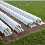 Arceau flexible en matériau composite pour abris et serres