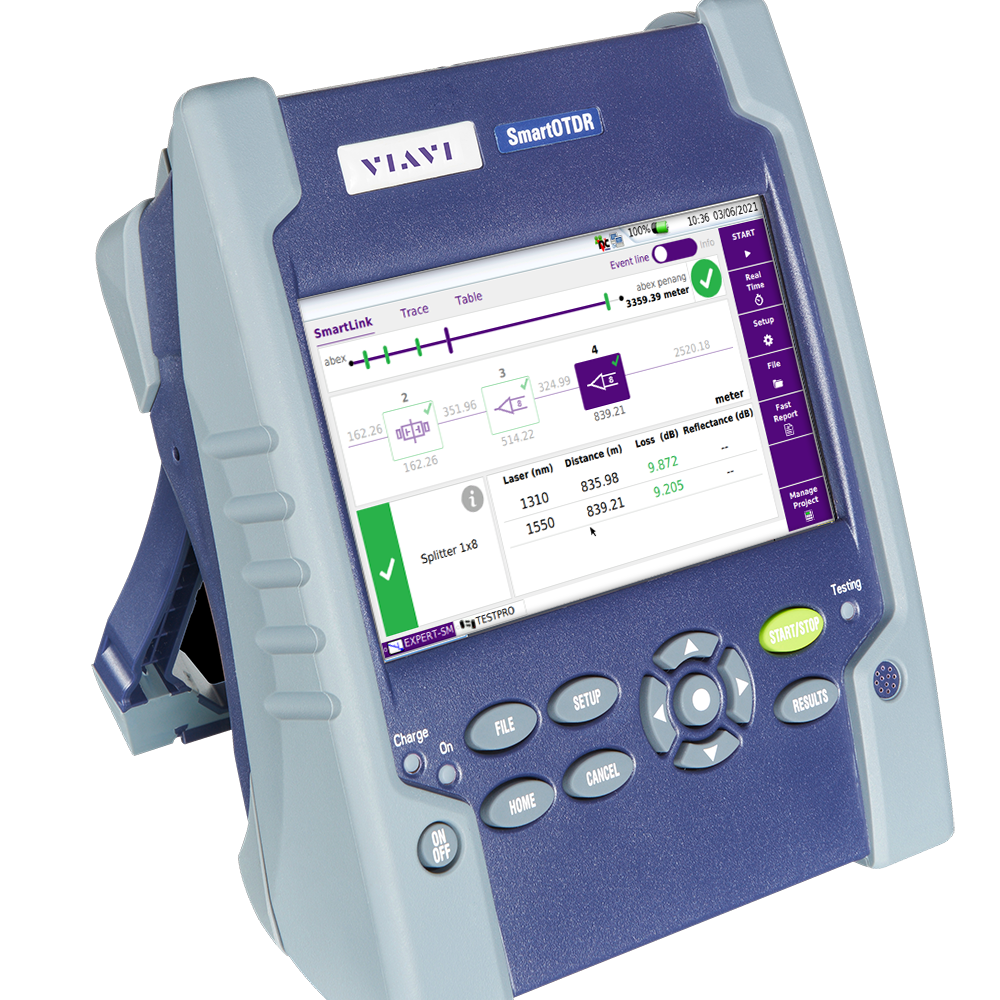 SmartOTDR – Testador Portátil de Fibra