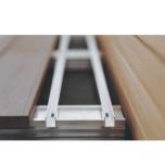 Système de montage pour lame de ventilation Kebony (1880x17x18mm)