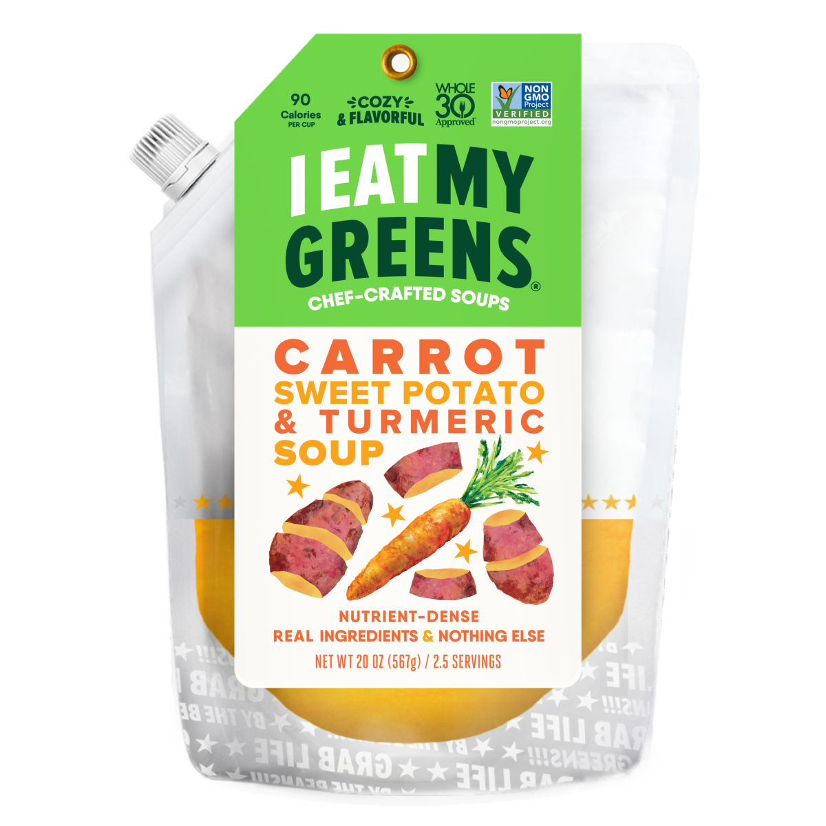 Carrot - Sweet Potato & Turmeric Soup