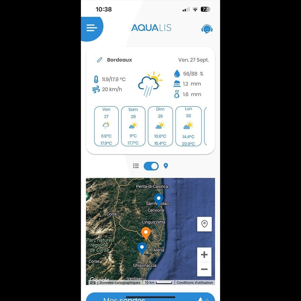 Application AQUALIS®