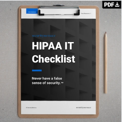 HIPAA IT Checklist