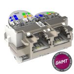 RJ-45 jack CobiNet RJ45-TL® rapid, 2-way, Cat. 6A