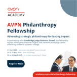 Expand your Impact - Join the AVPN Philanthropy and Impact Investing Fellowships