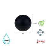 Forma de Gelo Esfera 60mm em Silicone Preto - Weck