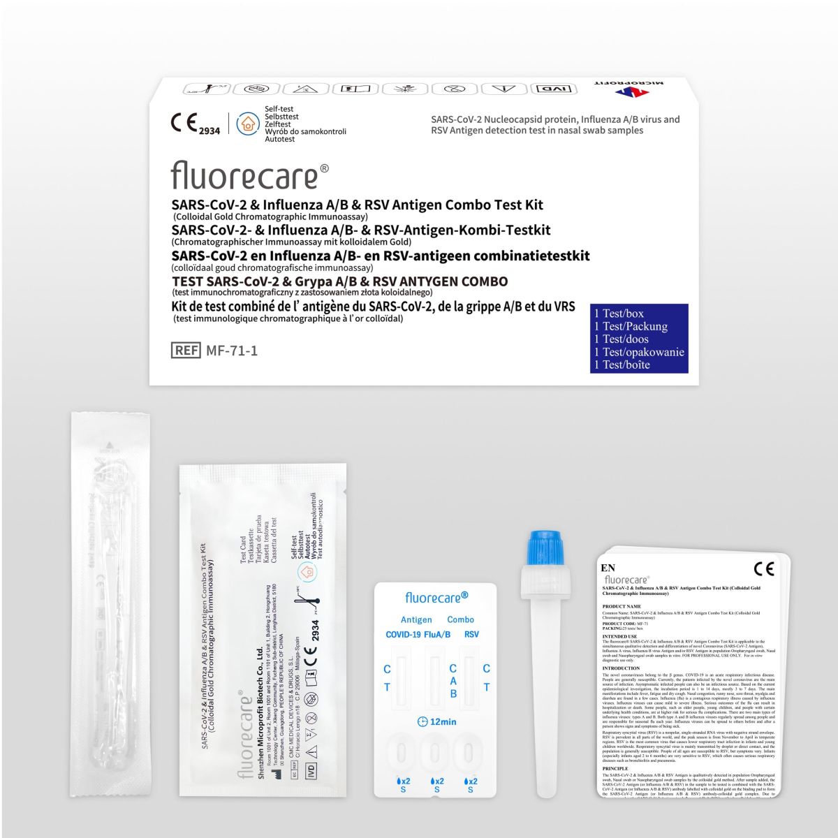 Respiratory infections Rapid Test Solution