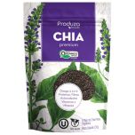 GRÃOS DE CHIA PRETA PREMIUM ORGÂNICA - Pouch com 150gr