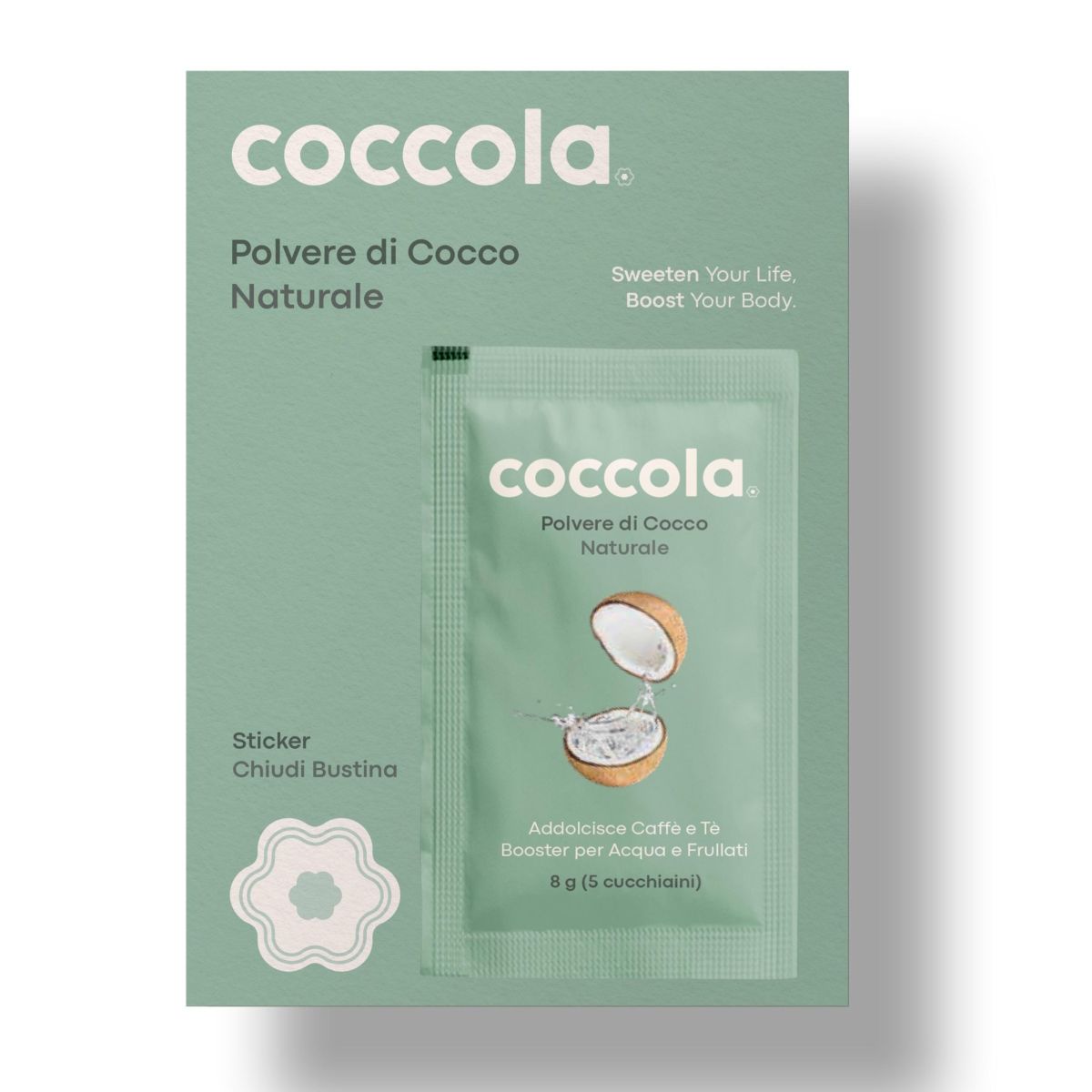 COCCOLA ALL-NATURAL COCONUT POWDER