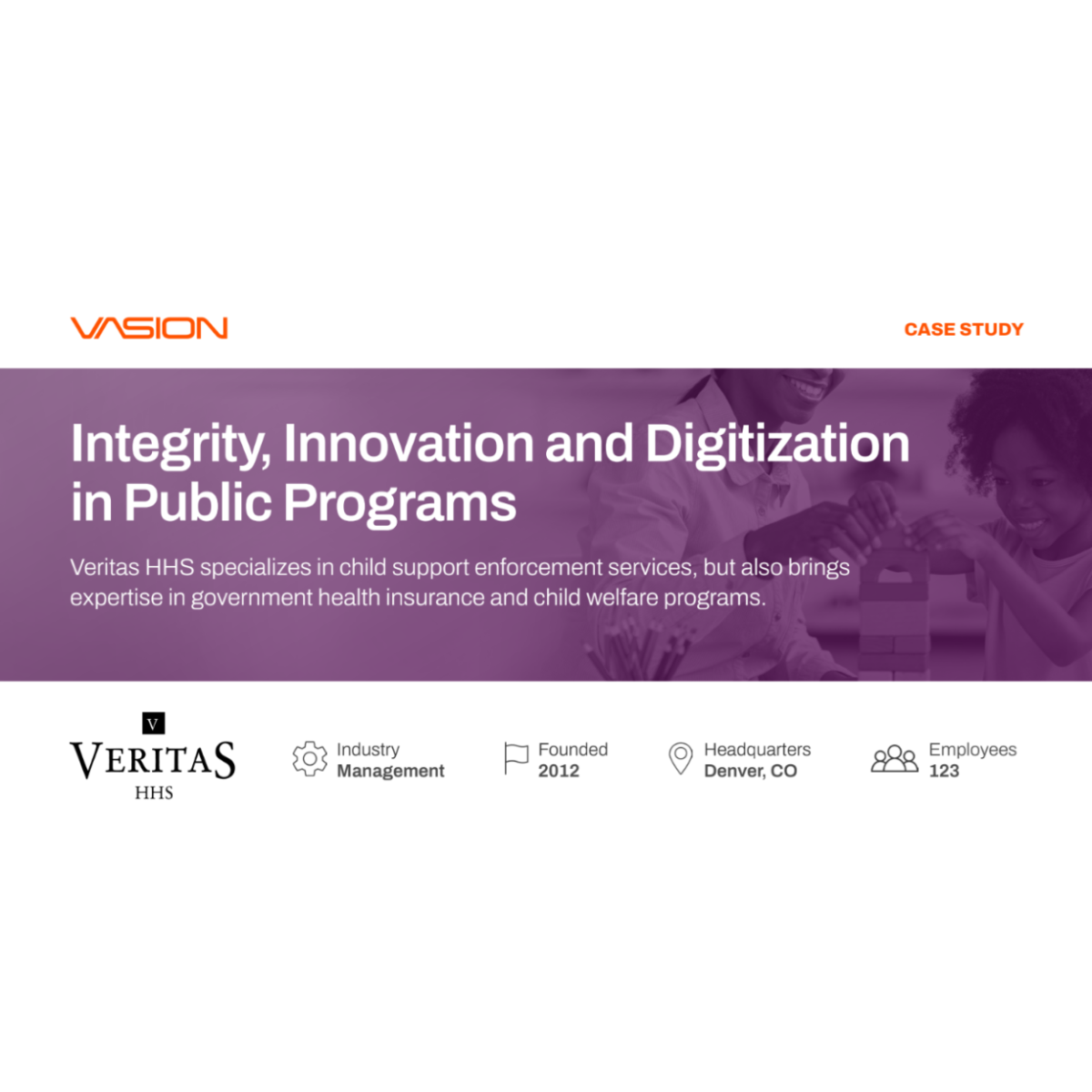 Veritas HHS – Integrity, Innovation and Digitization in Public Programs