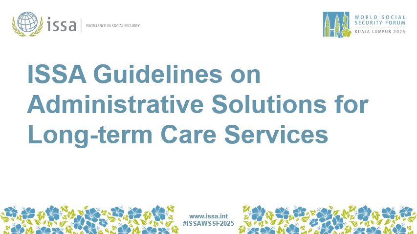 R1-Ballroom *multi* ISSA Guidelines on Administrative Solutions for Long-term Care Services