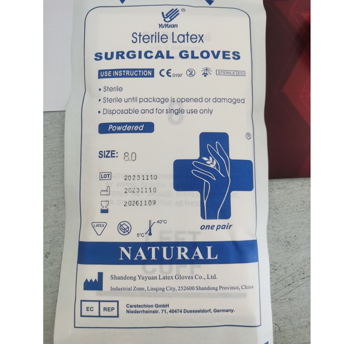 Latex Surgical Gloves-Powdered